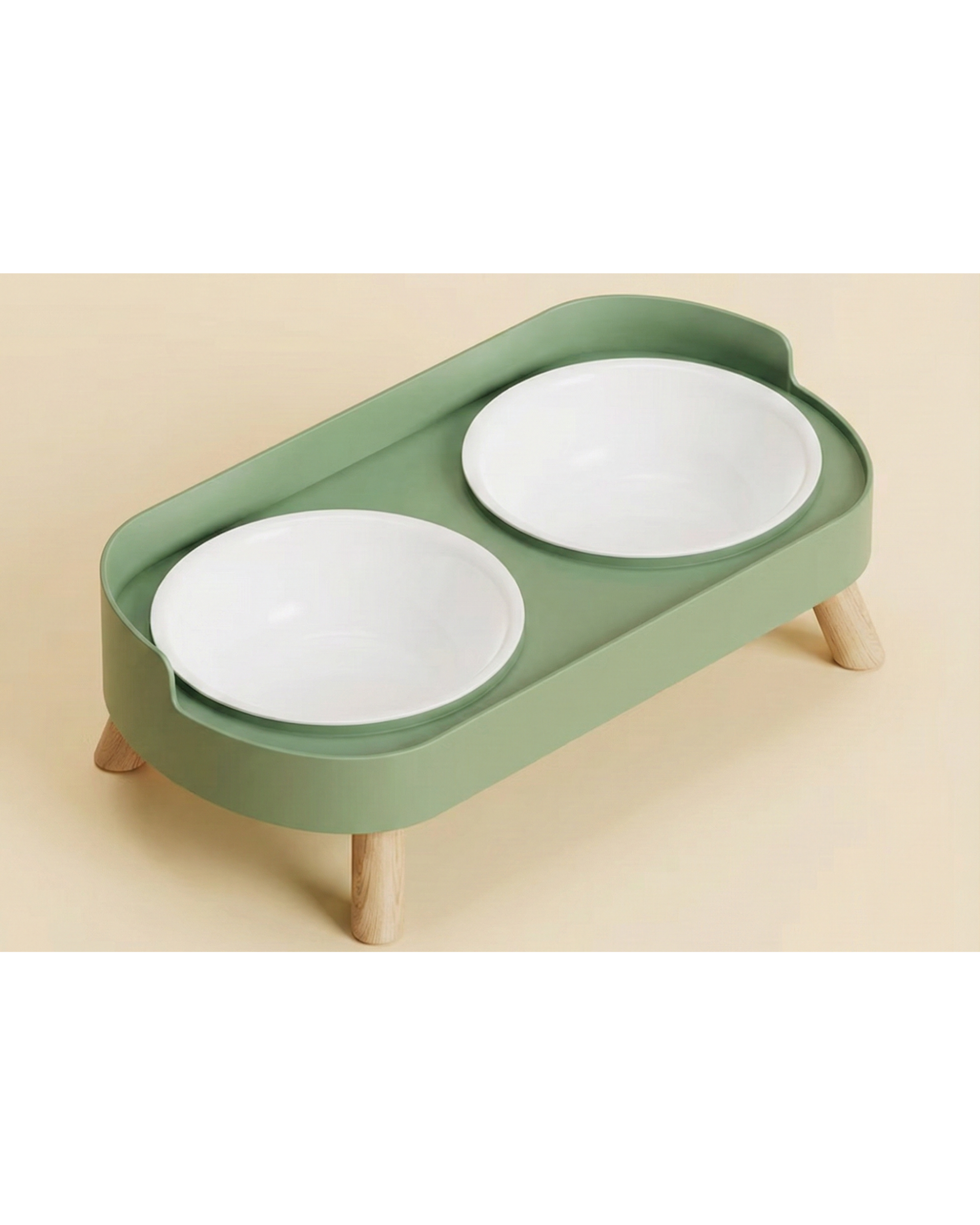 Double gamelle pour chien et chat