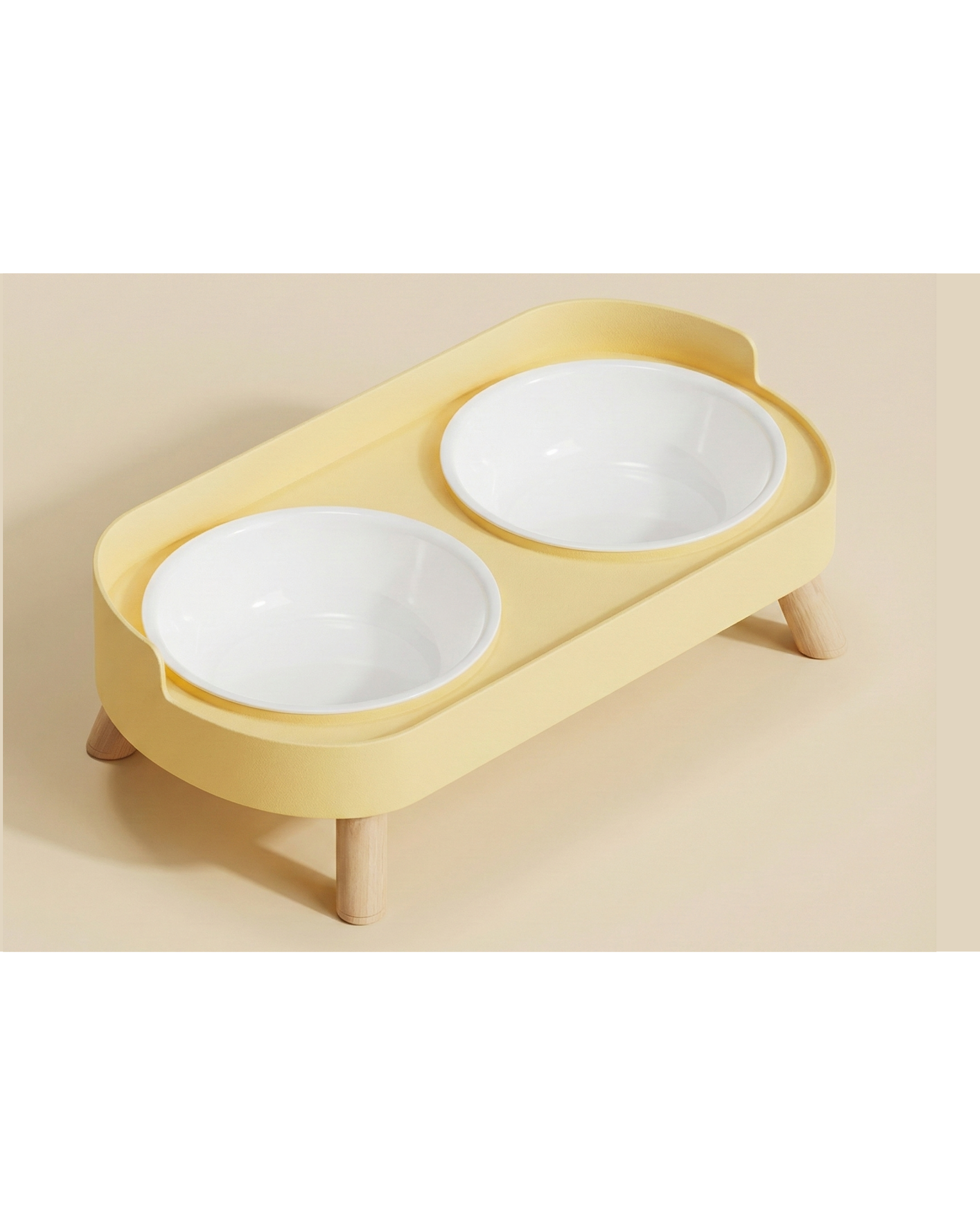 Double gamelle pour chien et chat