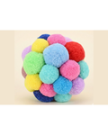 Balle en peluche pour chat
