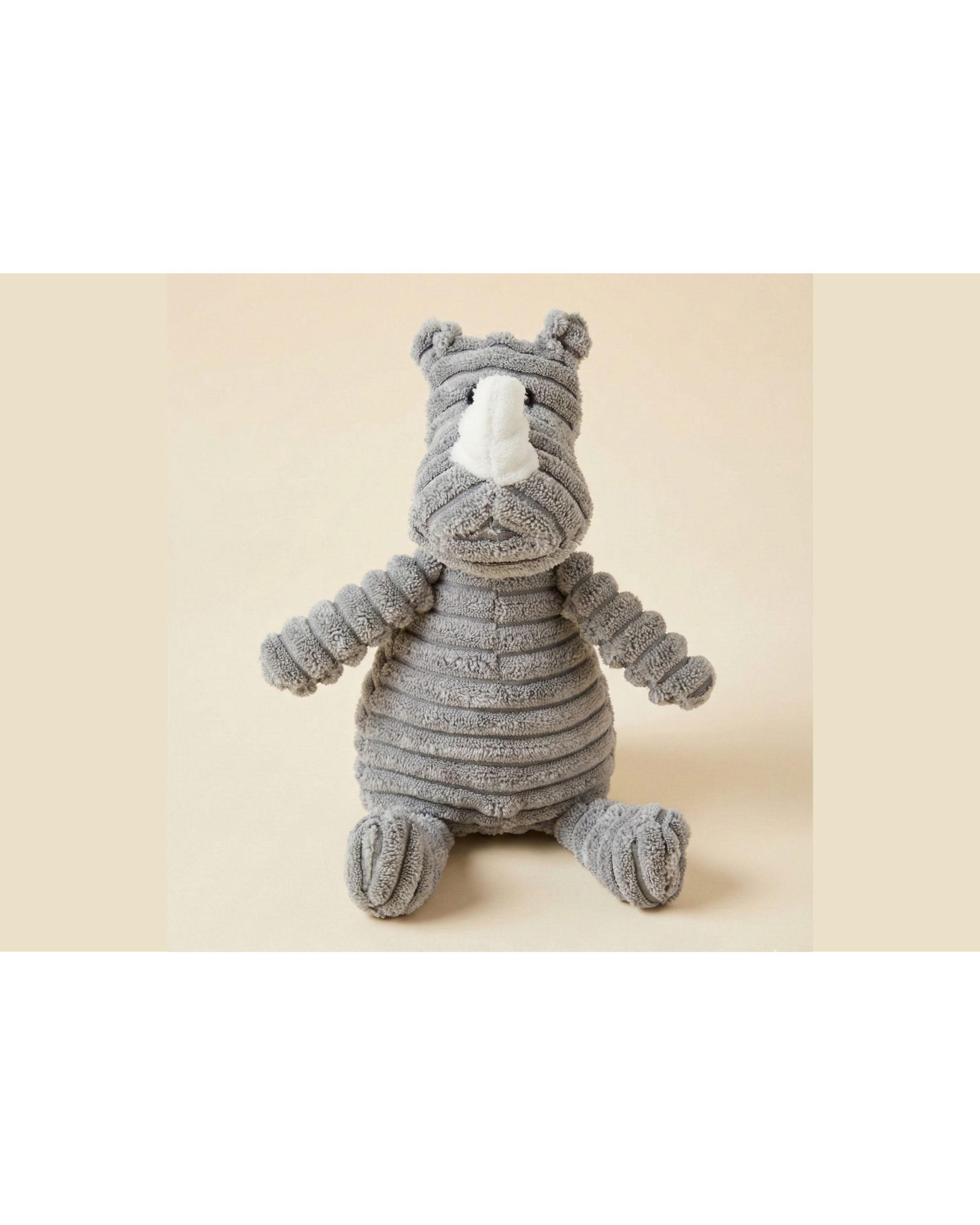 Peluche rhinocéros pour chien